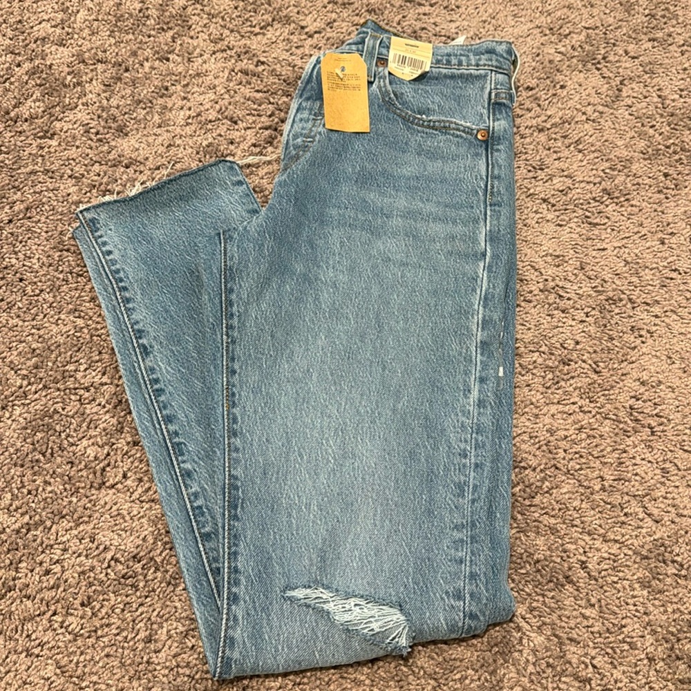 Levi’s high rise 501 skinny jeans